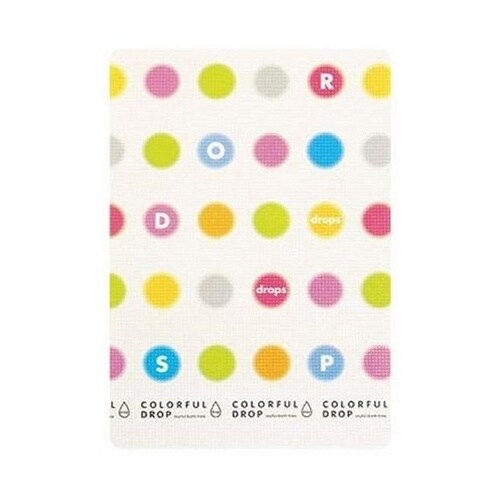 風呂マット ハーフサイズ ドロップ