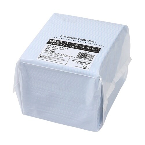 薄手カウンタークロス ハーフサイズ ブル