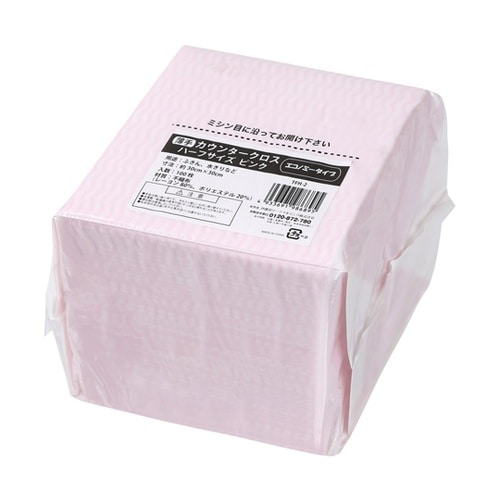 薄手カウンタークロス ハーフサイズ ピン