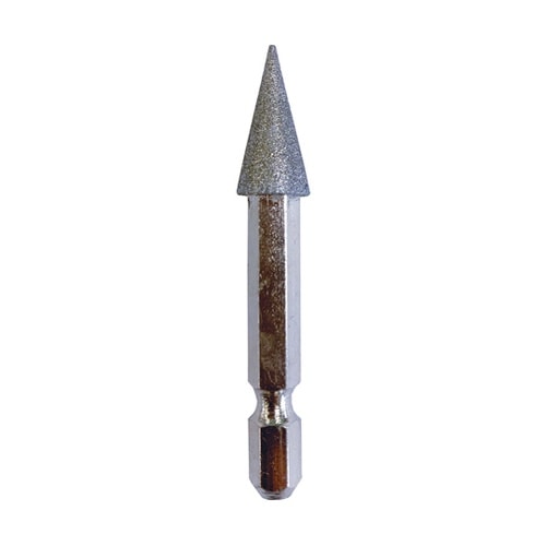 六角軸ダイヤヤスリ トンガリ型 Φ8×2
