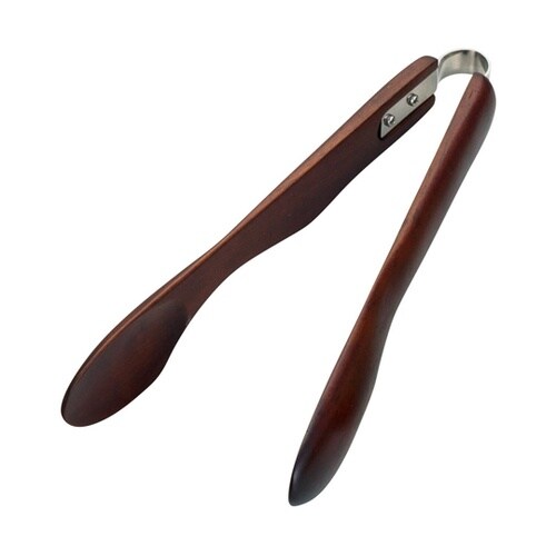 木製アームトング(S)ブラウン 4538