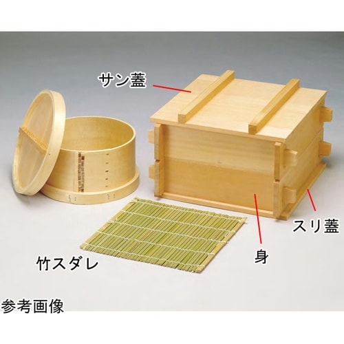 椹・角せいろ用 竹スダレ 約33×33c