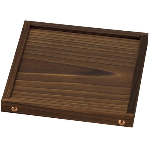 飛騨コンロ用 焼杉箱型鍋敷(小) 084