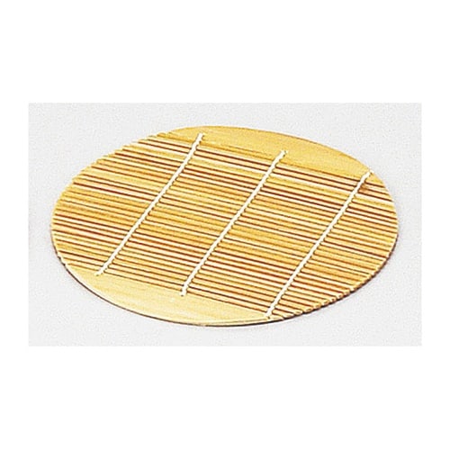 ミガキ竹すだれ・丸 約φ16.5cm 2