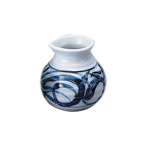 古染渦 そば徳利 18152