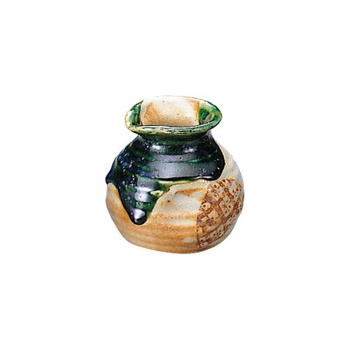 織部志野 そば徳利 18143