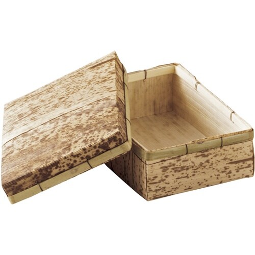 竹皮貼容器 S 22111