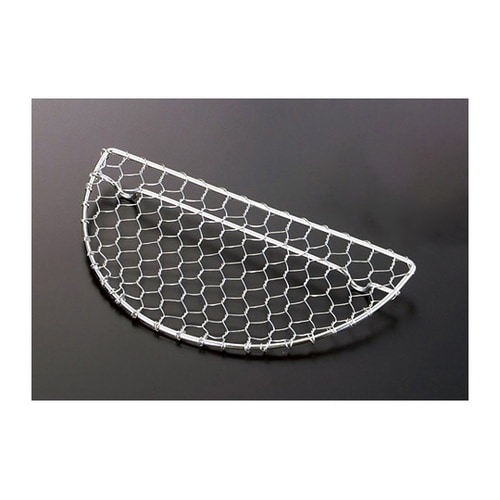 とんかつ用金網 (半月) 中 21384