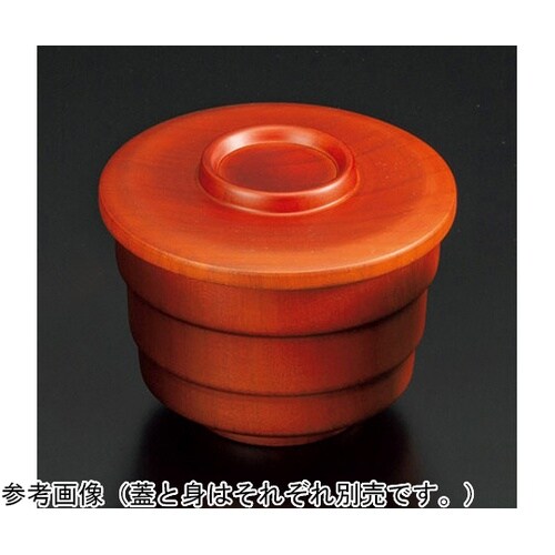 木製・蓋付飯椀 ライトブラウン 蓋のみ