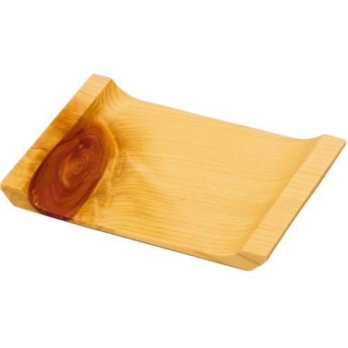 檜・紅節銘々皿(小) 32365