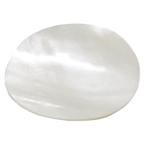 シェル丸皿 パール 21599