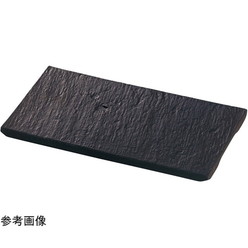 陶器・黒石目調盛皿(長角) 小 2153