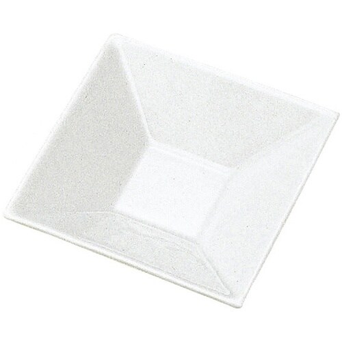 白磁正角皿(B) 白 26465