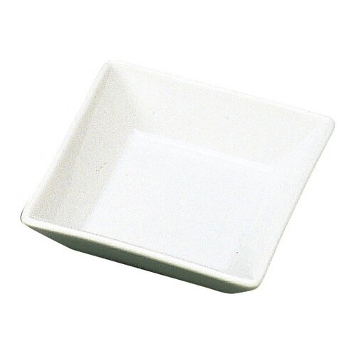 強化磁器正角皿(A) 白 26461