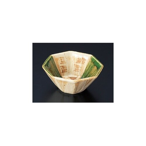 織部志野八角小付 26639