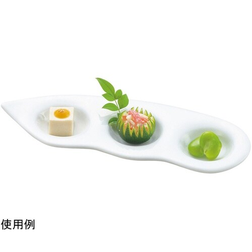 白磁・凛 そら豆 32269