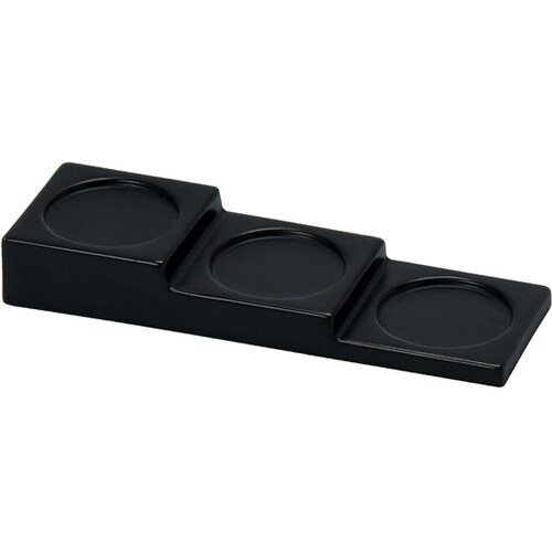 階段盛皿 黒 27664