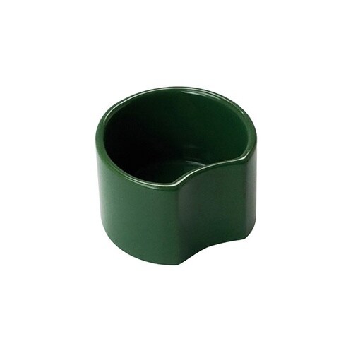 半月型珍味入 緑 27926