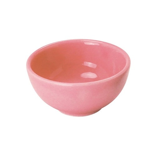 色釉丸型珍味入 ピンク 25640