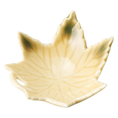 新・もみじ型珍味入 織部 27763