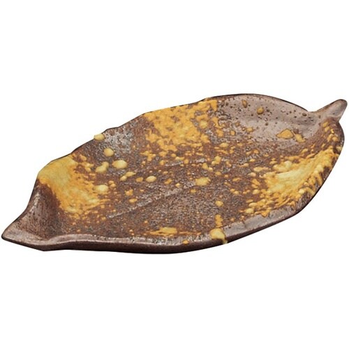 備前 木の葉皿 25576