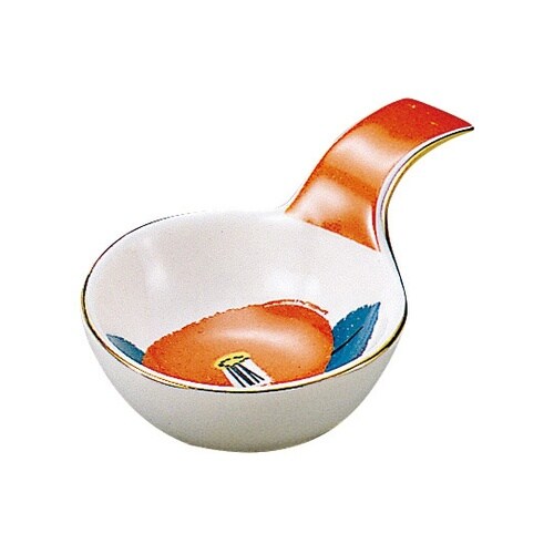 陶器・ミニレンゲ珍味入 椿 26607