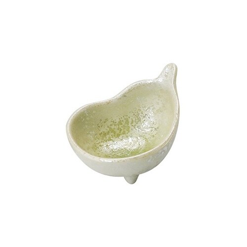 ナス型ラスター珍味入(ヒワ) 27918