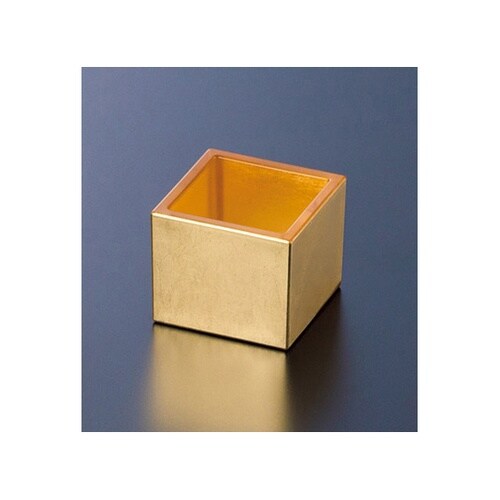 金箔貼りクリア枡(3勺) 26990