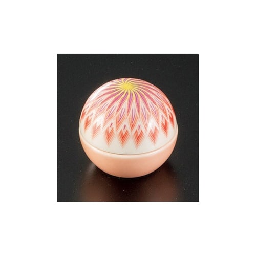 絢(あや)手毬珍味入 桃 27679