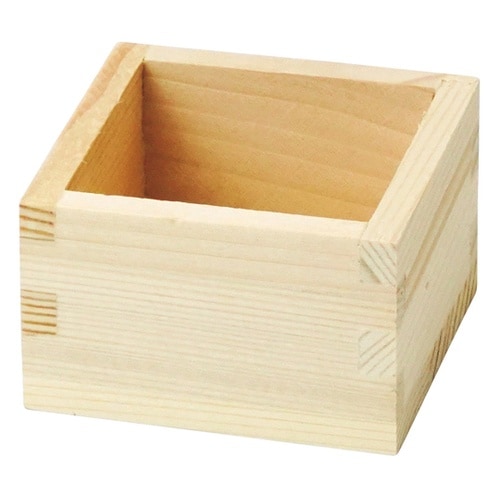 白木・珍味桝(大) 12214