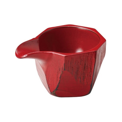 木製片口珍味入 根来 26687