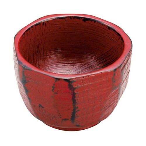 木製角丸珍味入 根来 26876