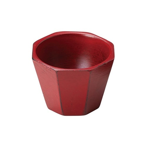 木製八角珍味入 根来 26685