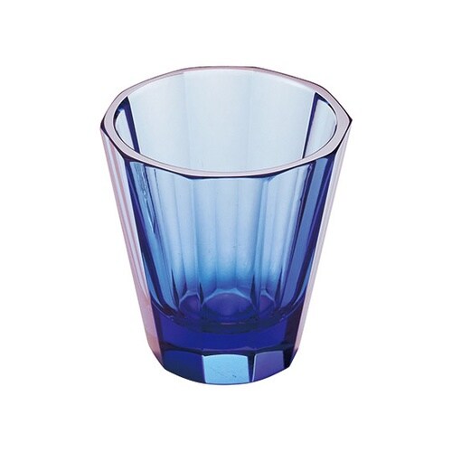クリスタルガラス ショット(ブルー) 2