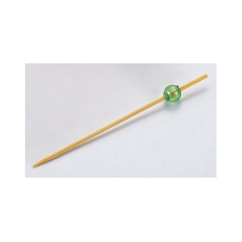 ビーズ串 7cm 緑 (50本入) 21