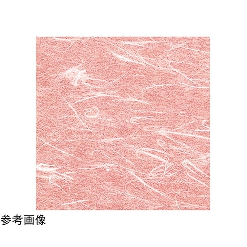 両面ラミ敷紙 紅梅色 (15cm角) (