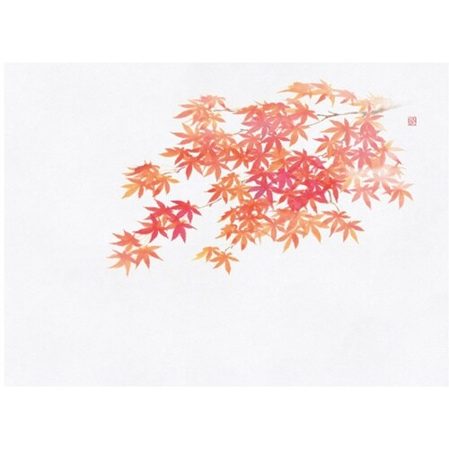 四季彩鮮度保持紙 紅葉(10月ー11月)