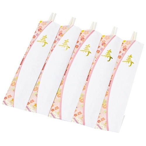 お祝い箸 花友禅 5膳入 63132