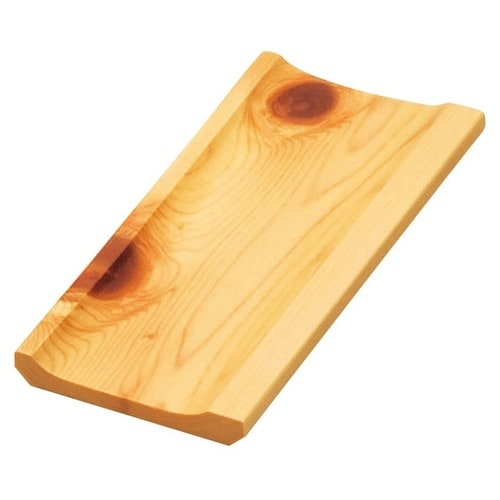 ひのき・紅節オシボリ皿 16207