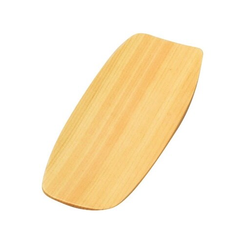 ひのきオシボリ皿(舟型) 16206