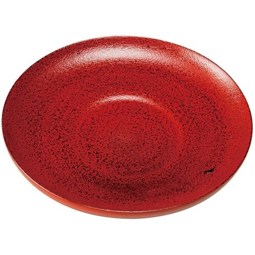 4.0茶托 乾漆 根来 15436