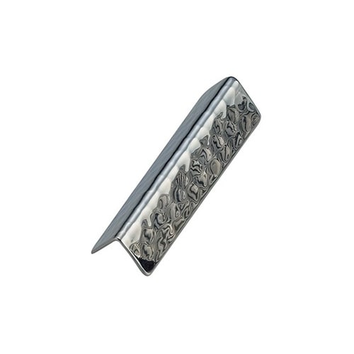 ステンレス箸置 デルタ 槌目 15383