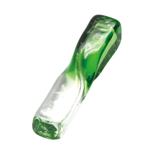 ガラス箸置き 緑 08868