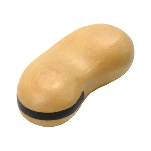 木製・そら豆型箸置 ナチュラル 0890