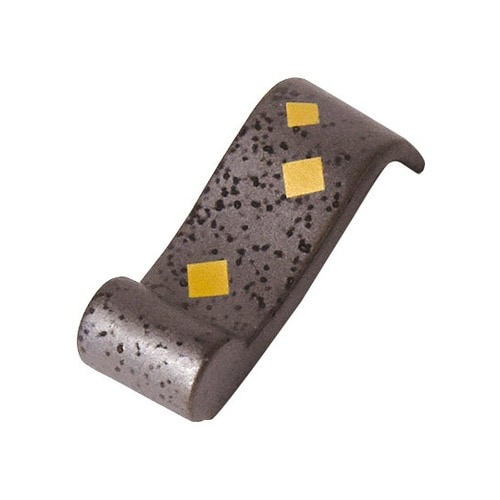 陶器巻型箸置 砂地 15584