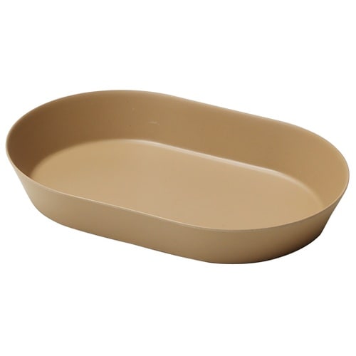 ウスモノ 24オーバル ソイルベージュ