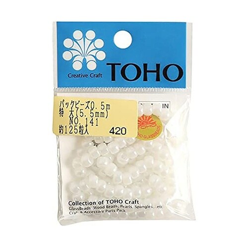 特大ビーズ 糸通しビーズ 外径約5.5m