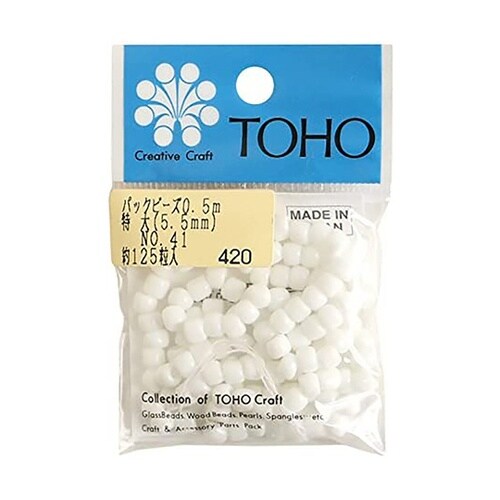 特大ビーズ 糸通しビーズ 外径約5.5m