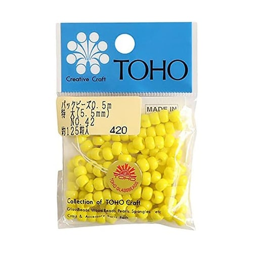 特大ビーズ 糸通しビーズ 外径約5.5m