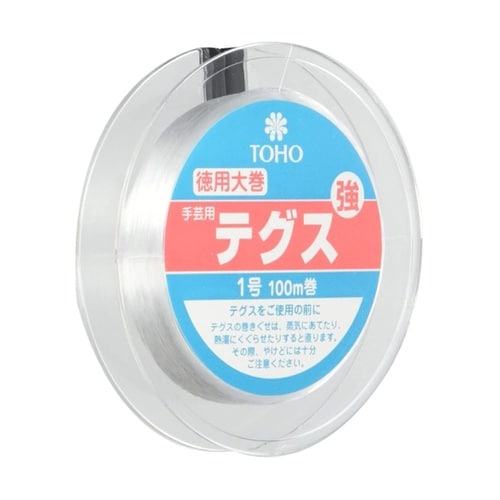 テグス 太さ約0.17mm×約100m巻